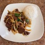 Best L15. Beef with Green Onions (Lunch)葱爆牛饭 in San Francisco, CA