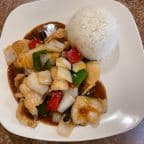 Best L22. Fish Filet with Black Bean Sauce (Lunch) 豉汁鱼片饭 in San Francisco, CA