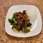 Best L14. Broccoli Beef (Lunch) 西兰牛饭 in San Francisco, CA