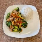 Best L7. Broccoli Chicken (Lunch) 西兰鸡饭 in San Francisco, CA